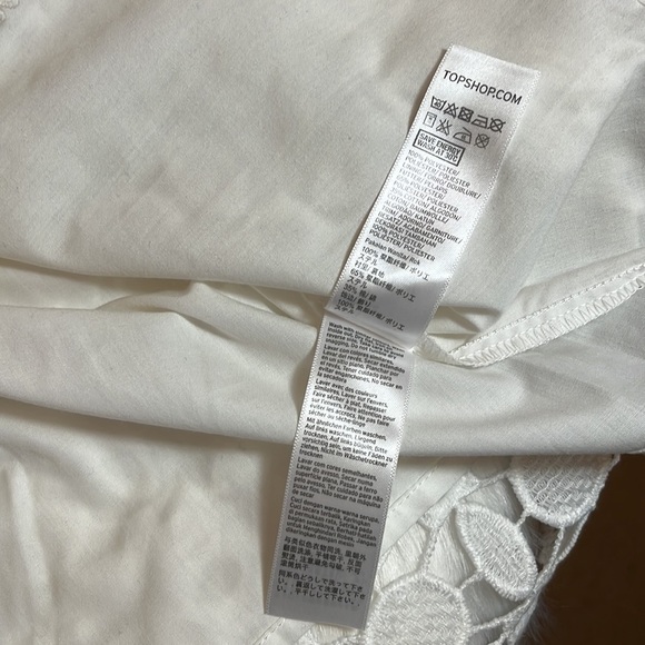 Topshop White Crochet Skirt - Picture 12 of 16